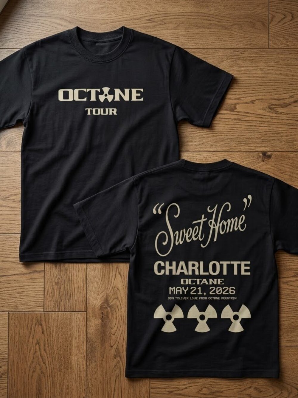 Don Toliver Octane Sweet Home Charlotte May 21 2026 Double Sided T-Shirt